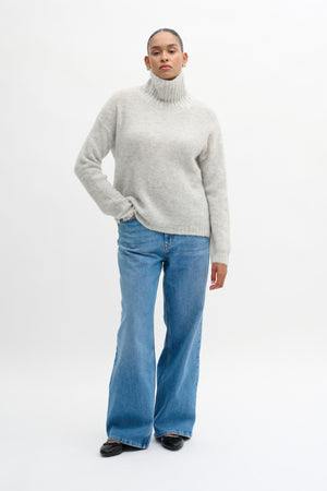 11 THE KNIT ROLLNECK Grey