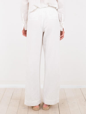 Sonar Linen Pants - White