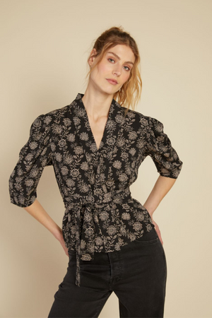 Madison Flower Blouse - As Is