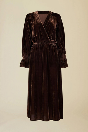 Ragnhild Long Dress - Brown
