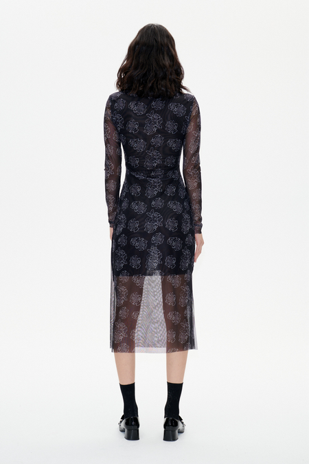 JOLAIN Dress - Black Embroidery