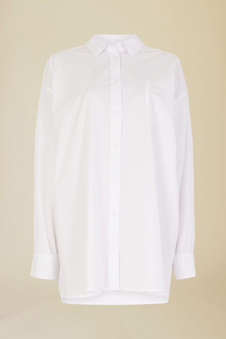 Stella Solid Shirt - White