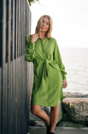 AlbaMW Dress - Kelp Forest Green