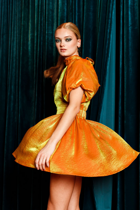 Emily Dress - Orange