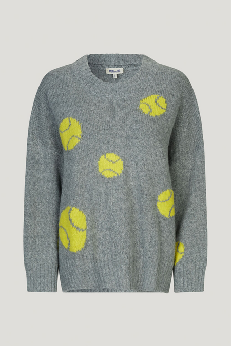 CRISSA Sweater - Gray Tennisball