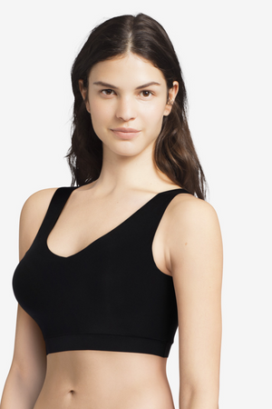 Softstretch Padded Top - Black