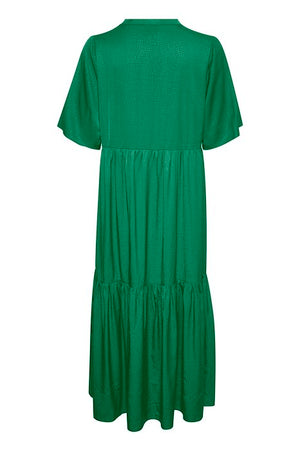 LineMW Long Dress - Ultramarine Green