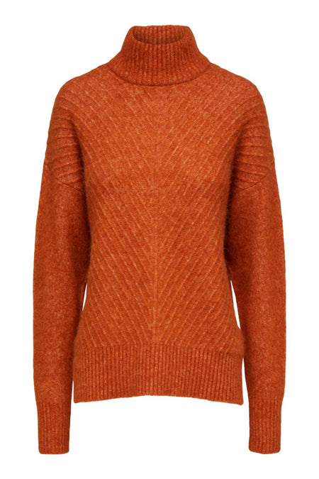 SLfsif Sisse Knit Highneck - Toasted Coconut